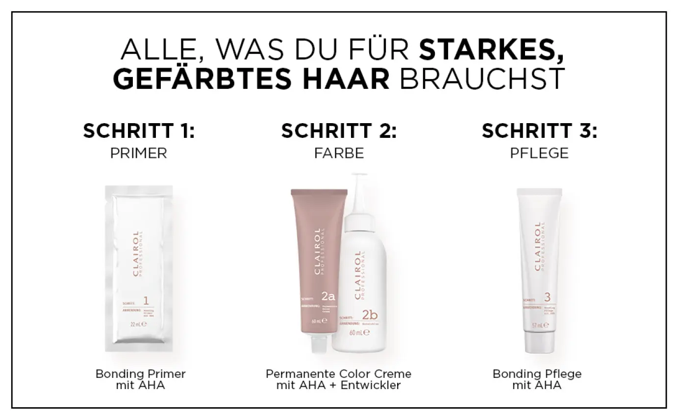 Clairol colorstrong Anleitung Step by step