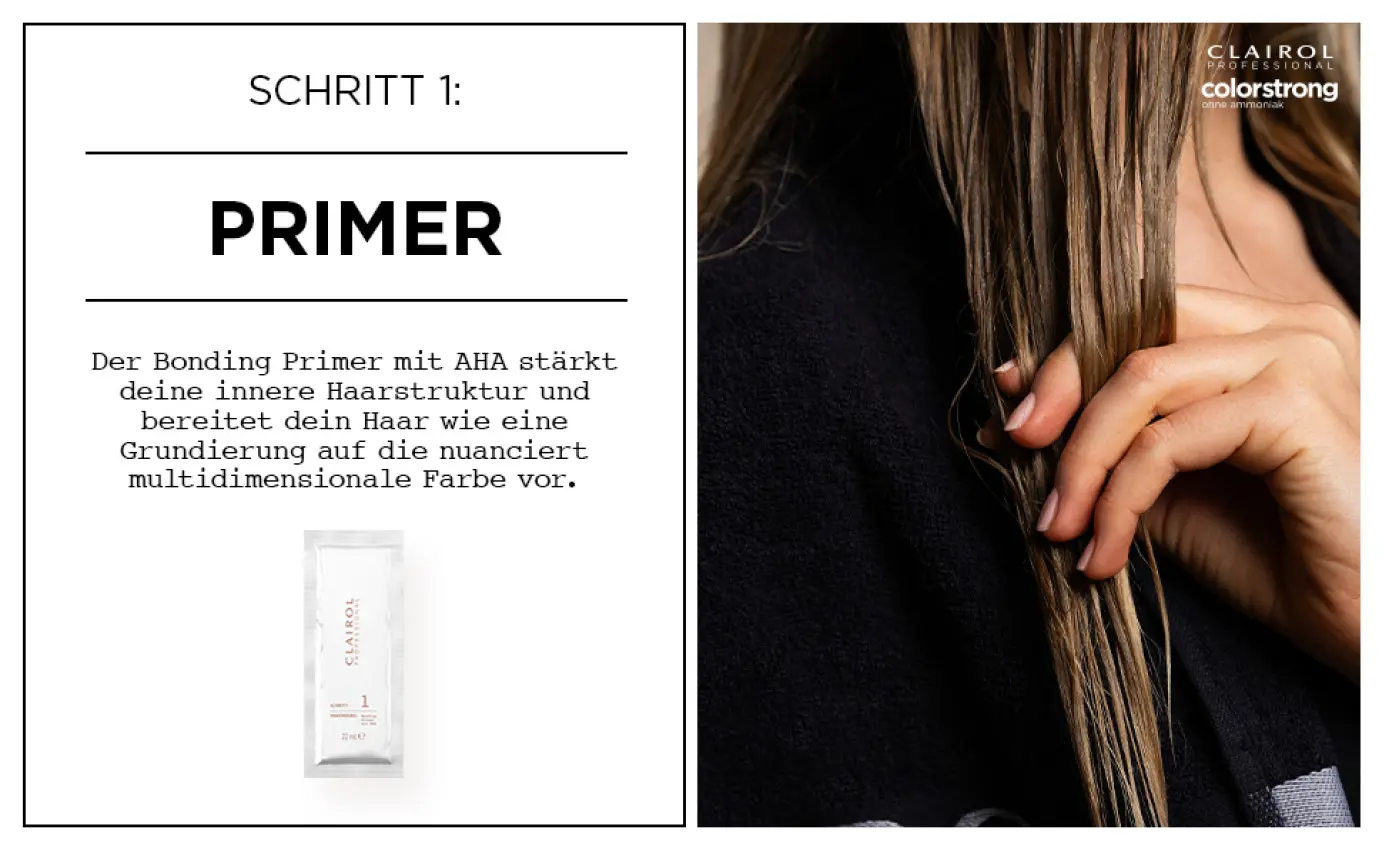 Clairol colorstrong step one primer