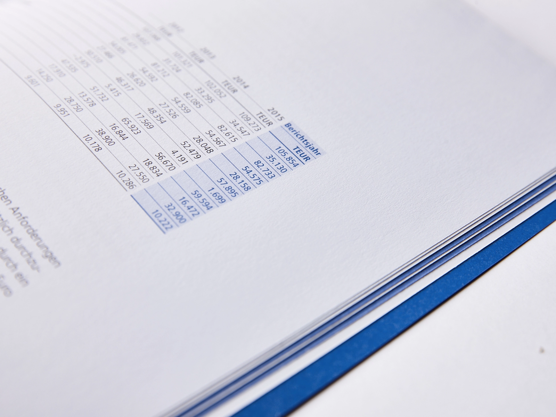 Mainzer Volksbank MVB Animation Geschäftsberichte Mockup Close-up Seiten