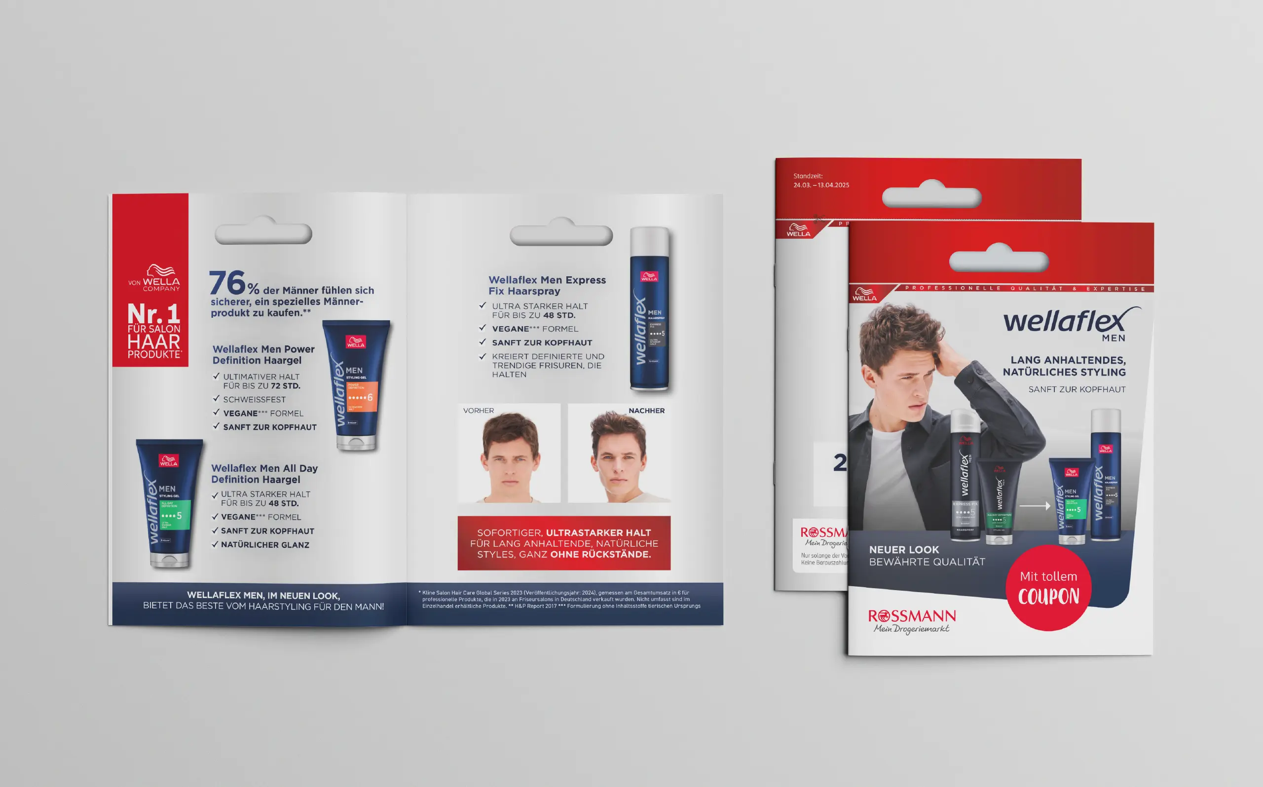 Wellaflex Haarprodukte Broschüre Print