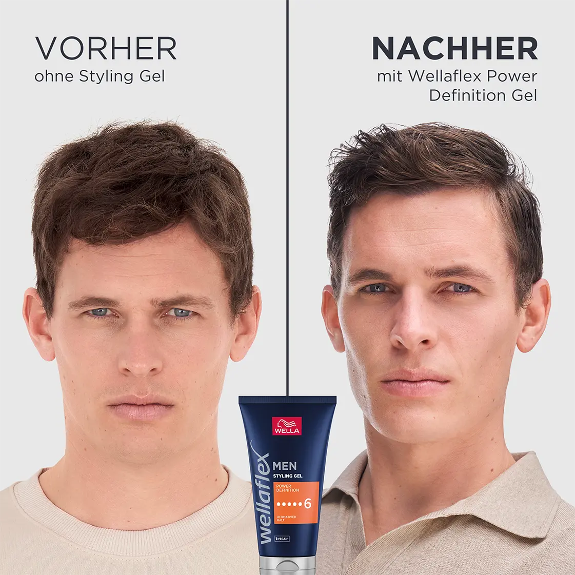 Wellaflex Styling Gel Vorher Nachher Vergleich