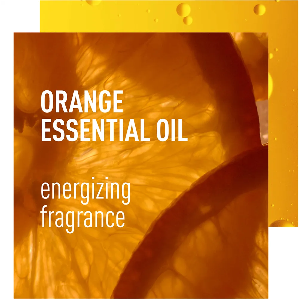 orange essential oil energizing fragrance