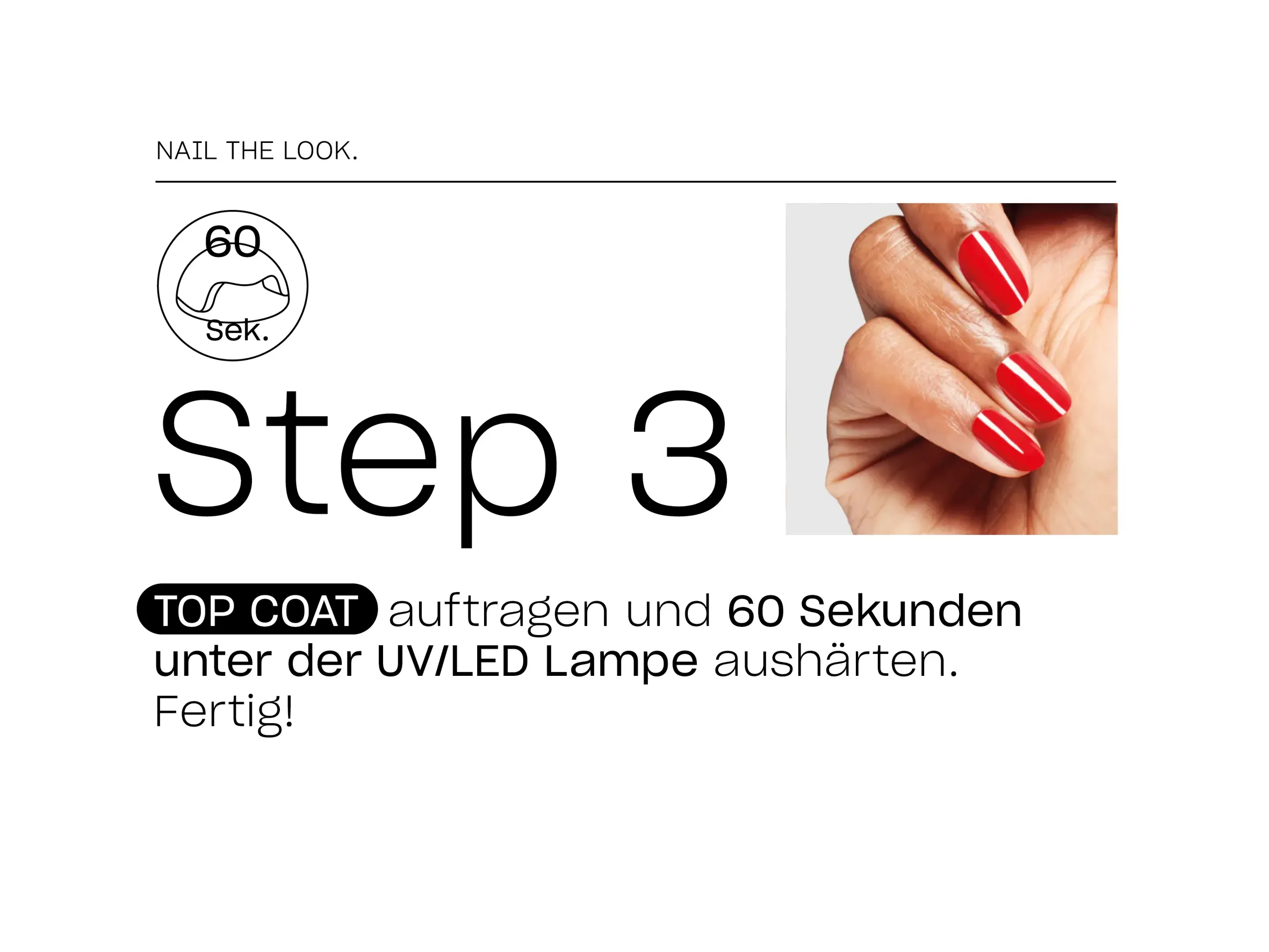 OPI Nail the look step 3 Beschreibung Nagellack